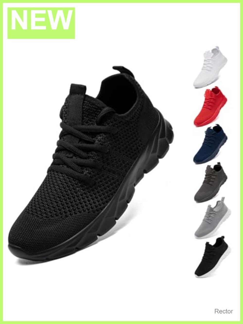 Unbranded Mens Womens Athletic Running Sneakers Breathable Mesh Lace Up Tennis